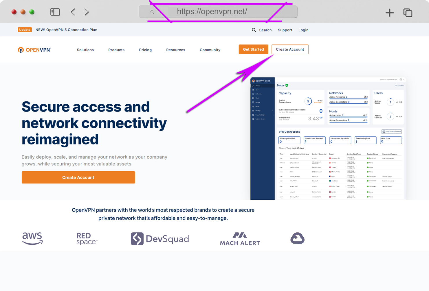 TRUBA Create Account